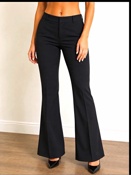 Calvin Klein Pants - Professional work pants. Calvin Klein Black Boot-Cut Flare Dress Pants.